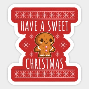 Have A Sweet Christmas Sticker